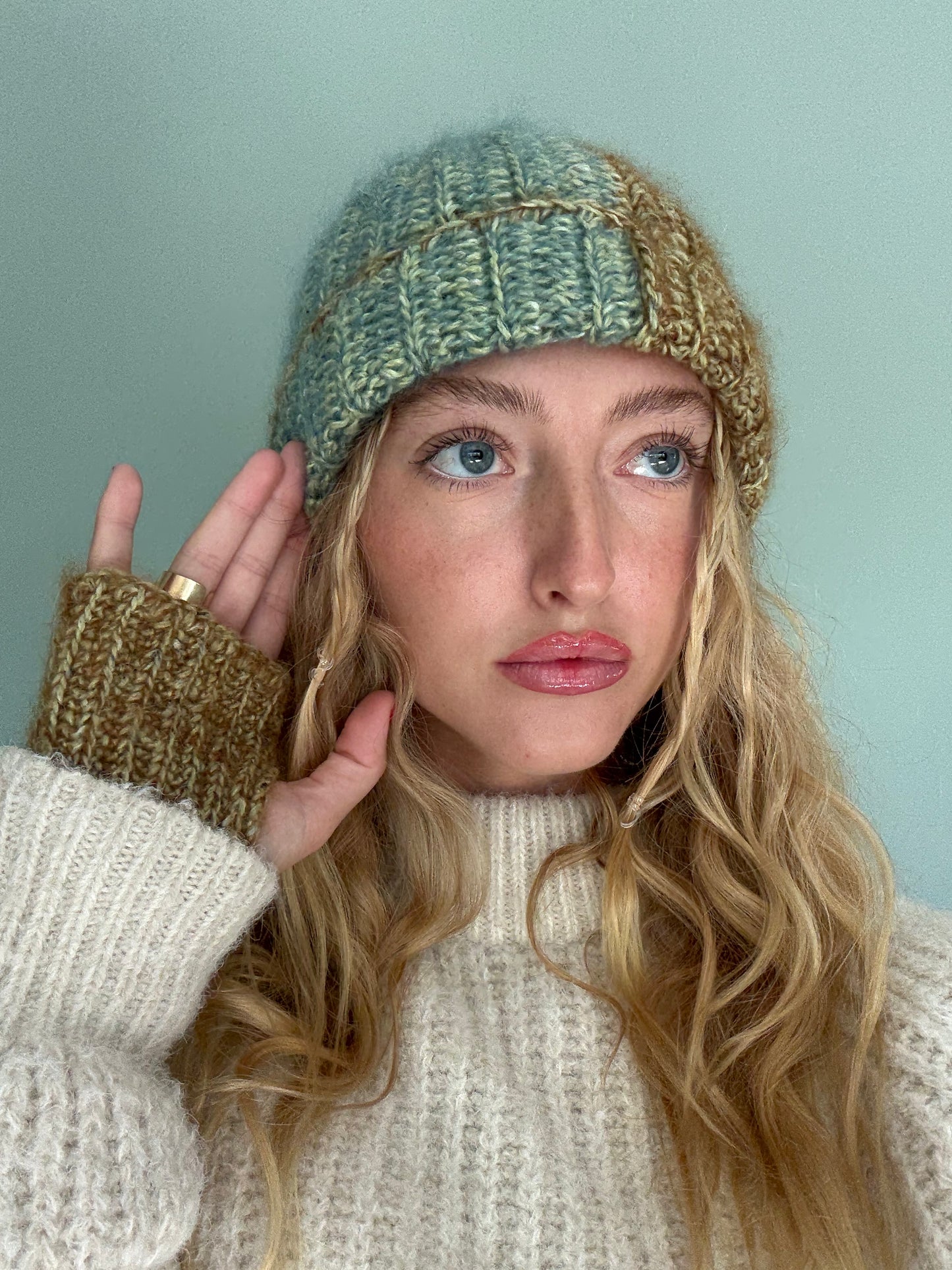 Beanie + Hand Warmer Set