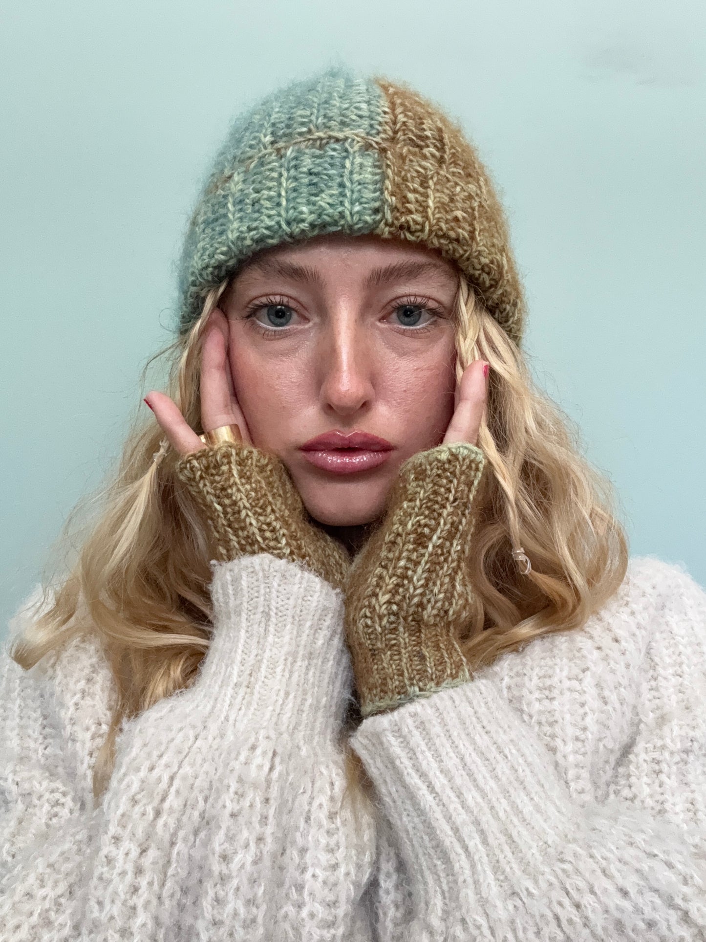 Beanie + Hand Warmer Set