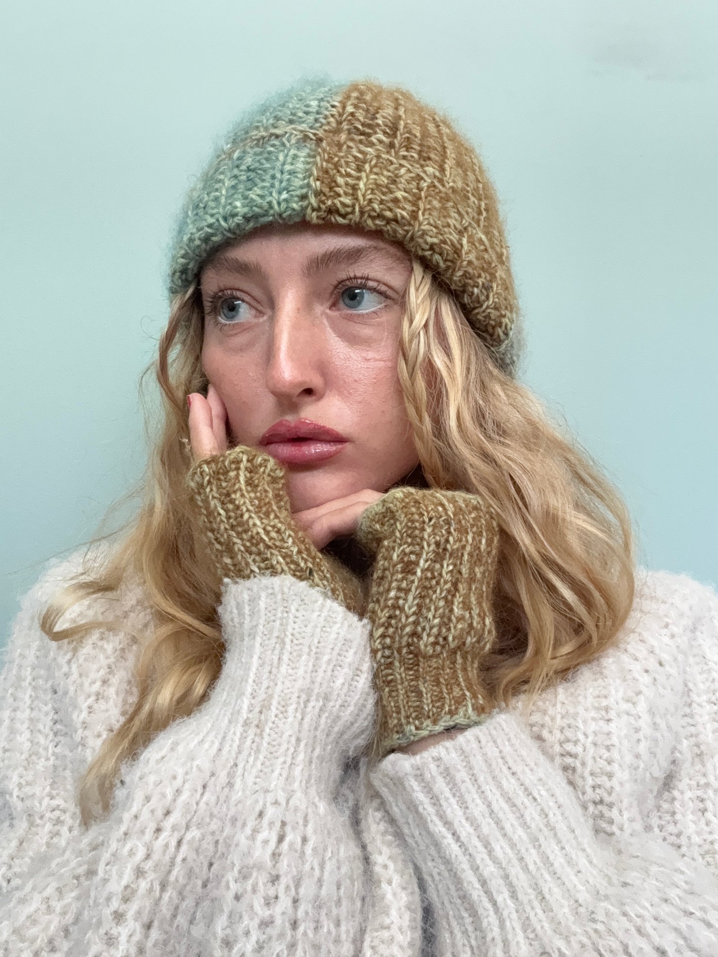 Beanie + Hand Warmer Set